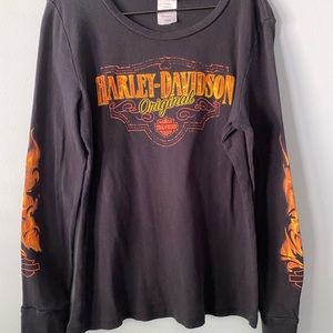 Women's Long Sleeve Harley Davidson Tee